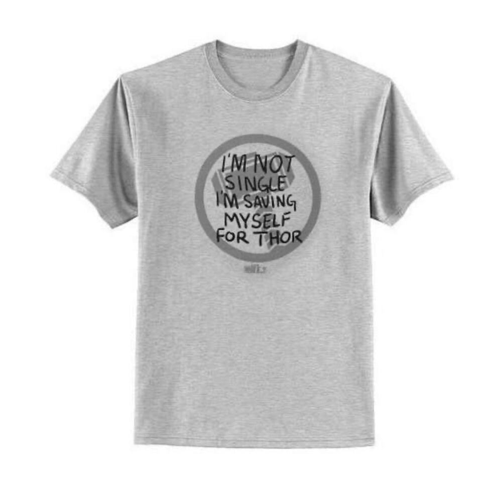 Funko Marvel Collector Corps I'm Not Single I'm Saving Myself for Thor T-Shirt